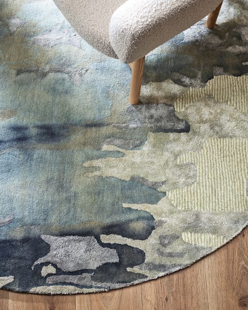 CAPE BRETT ROUND FLOOR RUG - Image 5