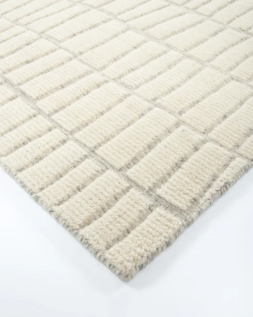 SAFI ECRU FLOOR RUG - Image 2