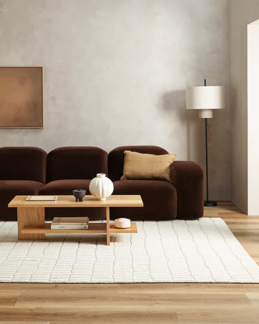 SAFI ECRU FLOOR RUG - Image 7