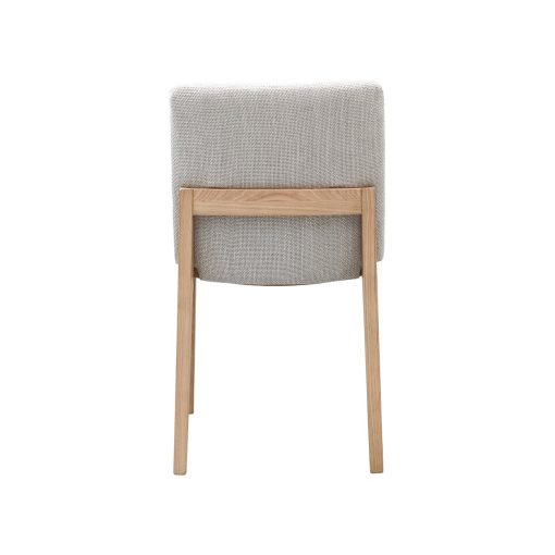 CLIFTON FABRIC DINIGN CHAIR - OATMEAL - Image 3