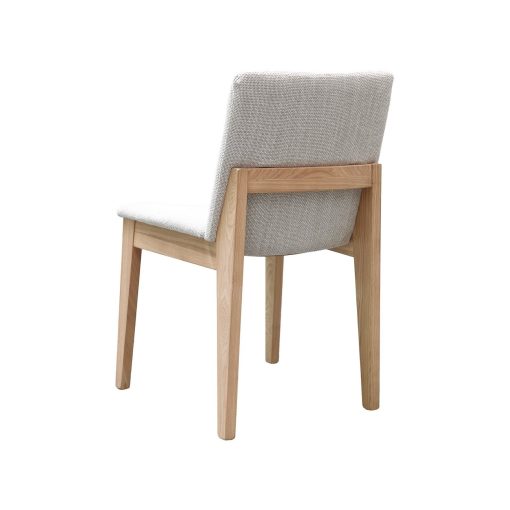 CLIFTON FABRIC DINIGN CHAIR - OATMEAL - Image 4