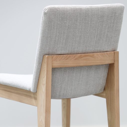 CLIFTON FABRIC DINIGN CHAIR - OATMEAL - Image 5