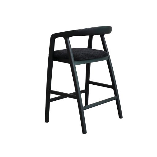 CASPER BAR STOOL - BLACK - Image 6