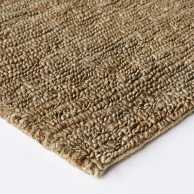 MADAGASCAR FLOOR RUG - NATURAL BROWN