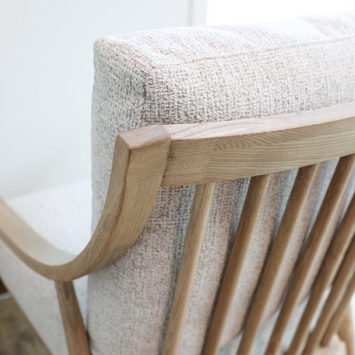 GRACE ARMCHAIR - OATMEAL - Image 5