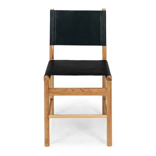 NED DINING CHAIR - BLACK - Image 2