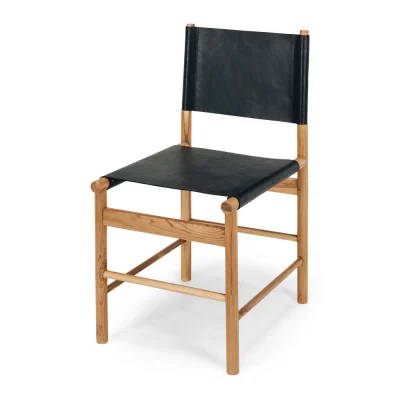 NED DINING CHAIR - BLACK