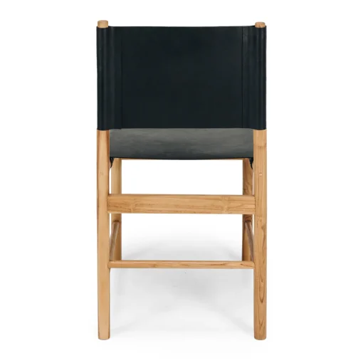 NED DINING CHAIR - BLACK - Image 4