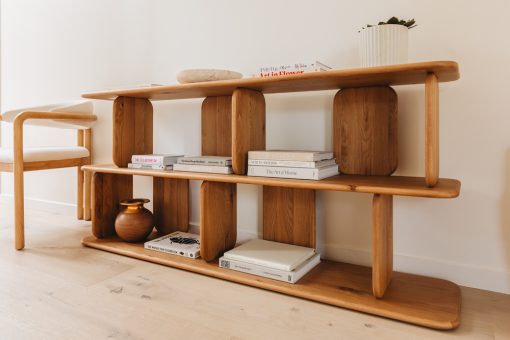 PANEL LOW BOOKCASE