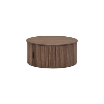 PALLISER ROUND COFFEE TABLE - WALNUT