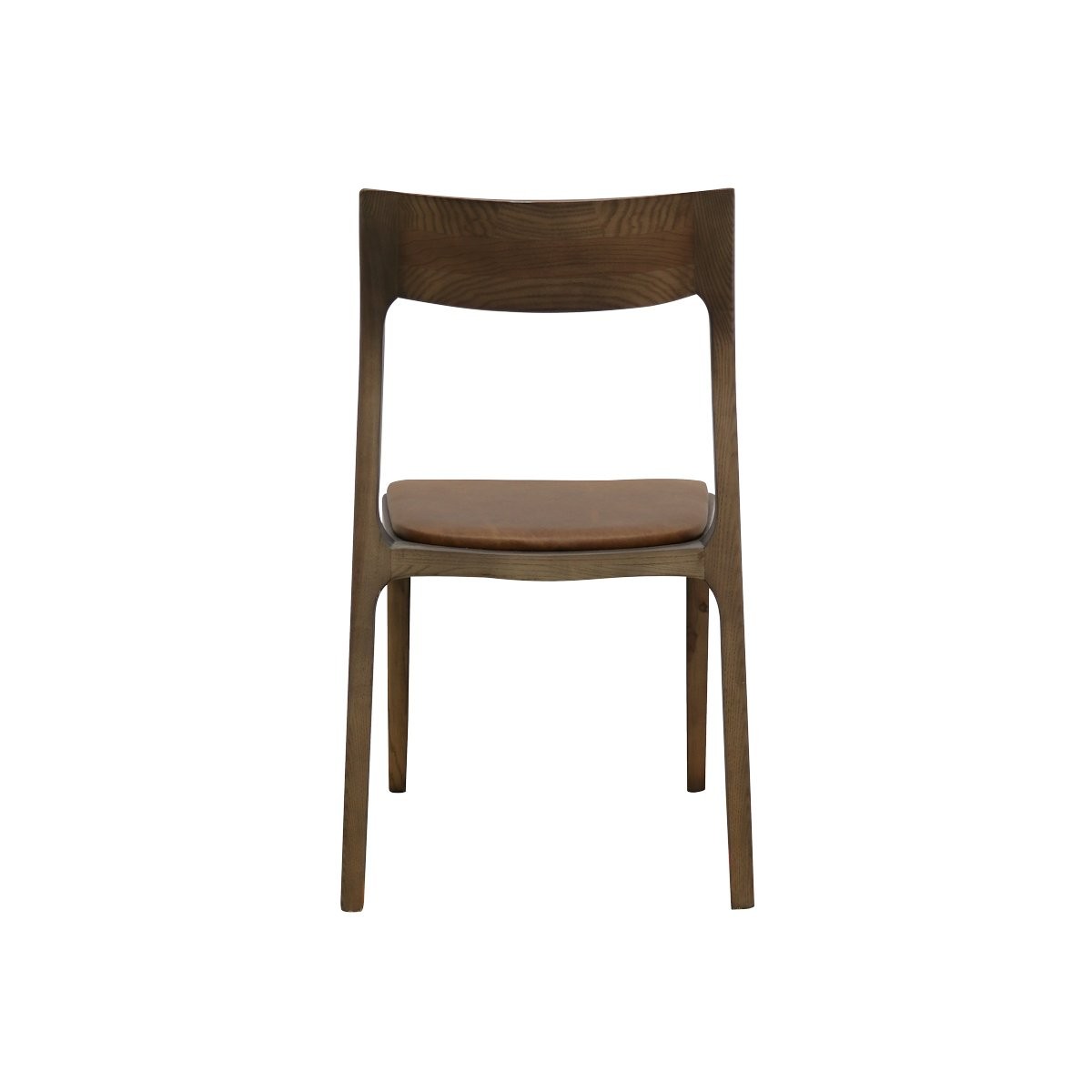 COOPER STACKABLE CHAIR -BROWN/LEATHER - Image 6