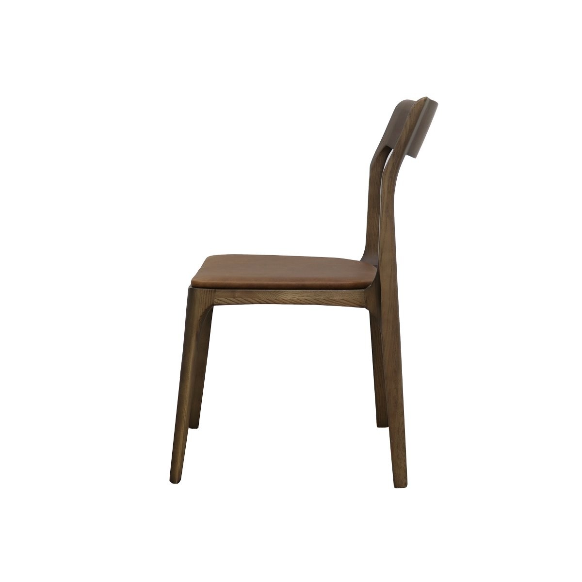 COOPER STACKABLE CHAIR -BROWN/LEATHER - Image 5