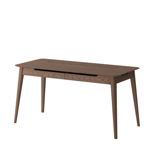 RYEN STUDY DESK- SOLID OAK/WALNUT - Image 2