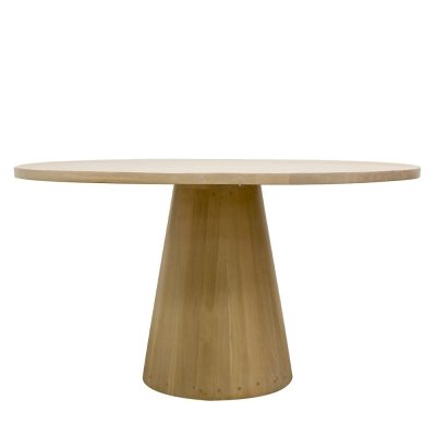 FLORIDA OAK ROUND DINING TABLE 137