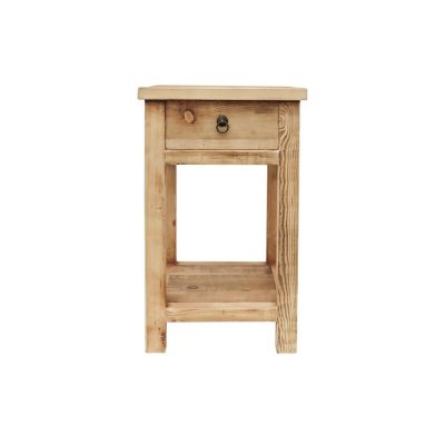 PARQ BEDSIDE TABLE 1 DRAWER - NATURAL