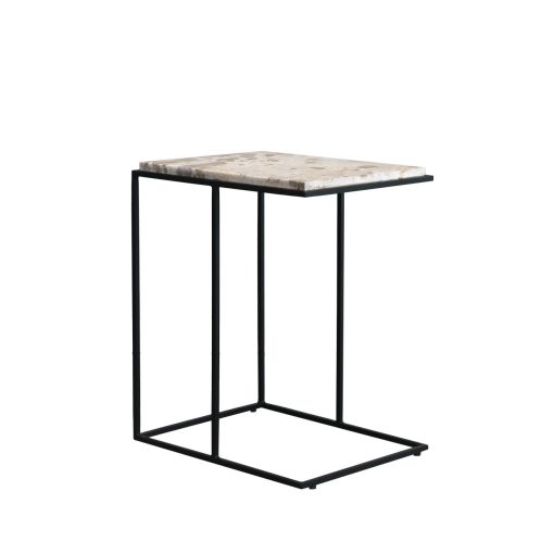 DION SIDE TABLE - BEIGE - Image 2