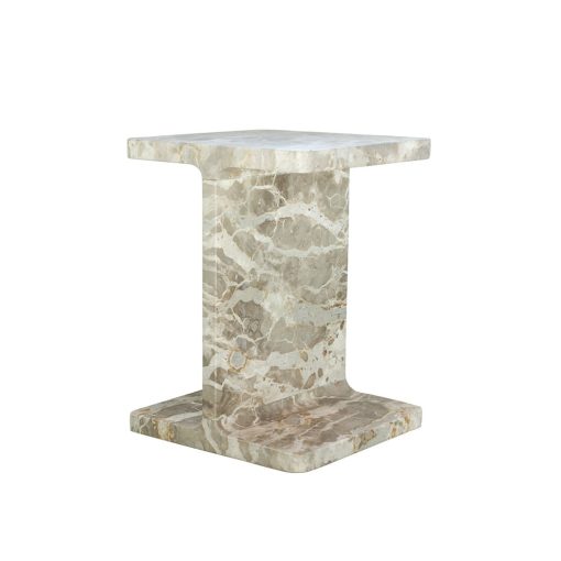 SICILY SQUARE SIDE TABLE - BEIGE - Image 2