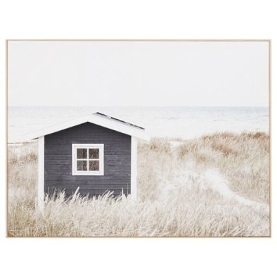PHOTOGRAPHIC COASTAL COTTAGE CANVAS