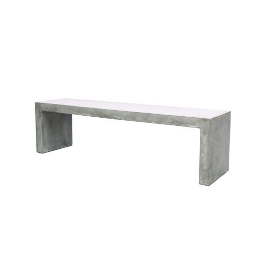 PALMA LONG BENCH GREY - 160CM - Image 4