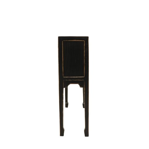 ORIENTAL PAINTED CONSOLE - PETITE BLACK VINTAGE - Image 4