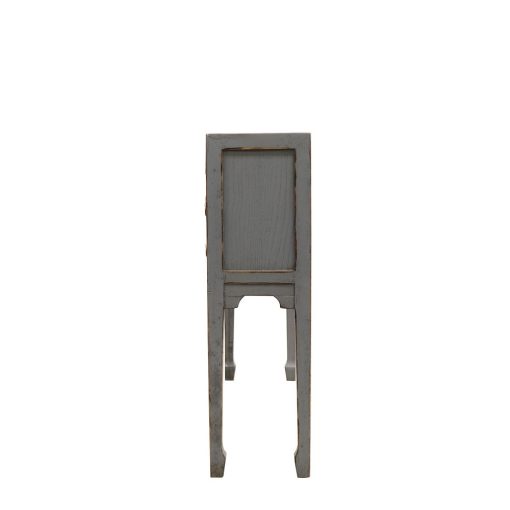 ORIENTAL PAINTED CONSOLE - PETITE VINTAGE GREY - Image 4
