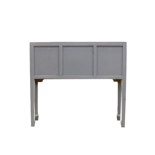 ORIENTAL PAINTED CONSOLE - PETITE VINTAGE GREY - Image 5