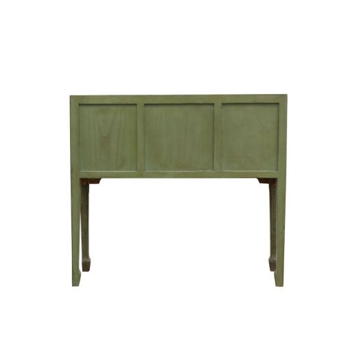 ORIENTAL PAINTED CONSOLE - PETITE VINTAGE GREEN - Image 5