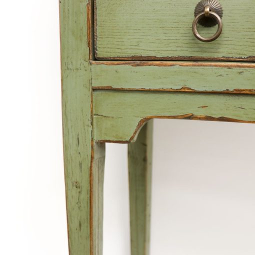 ORIENTAL PAINTED CONSOLE - PETITE VINTAGE GREEN - Image 6
