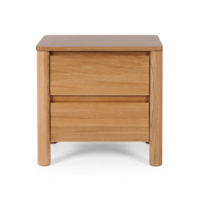 MEIKO NATURAL OAK BEDSIDE 2DRW