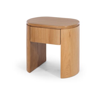 CLOVE NATURAL OAK BEDSIDE 1DRW (Natural Top)