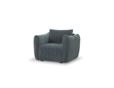 GRACE ARMCHAIR - DUST BLUE