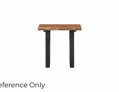 LIVE EDGE END TABLE