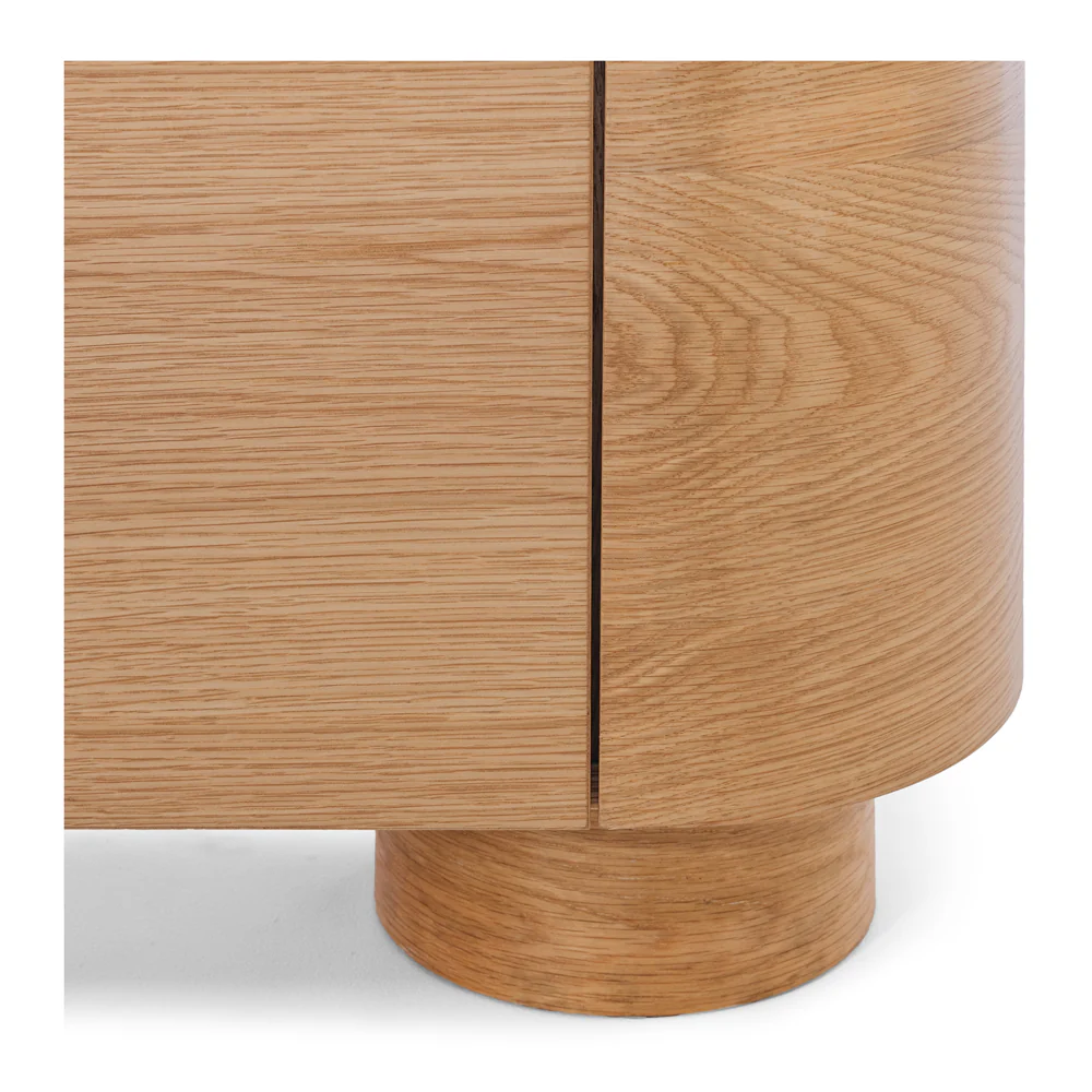 AKITA NATURAL OAK ENTERTAINMENT UNIT - OAK TOP - Image 3