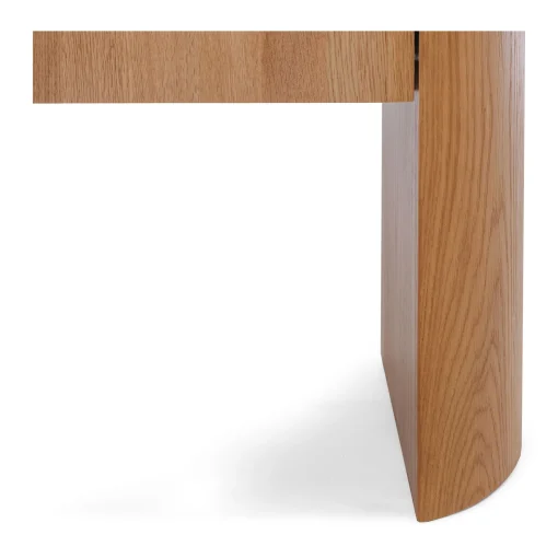 CLOVER 1 DRAWER BEDSIDE - OAK TOP - Image 5