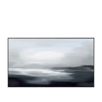 SABLE - HAND EBELLISHED FRAMED CANVAS