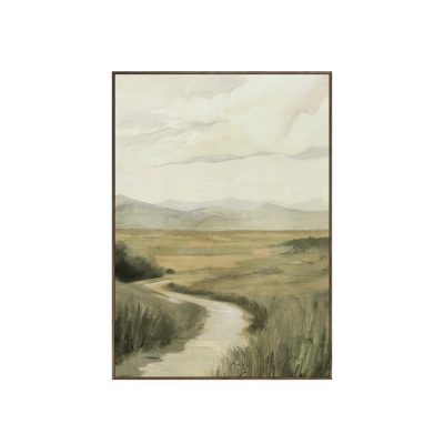 LORNE - HAND EMBELLISHED FRAMED CANVAS