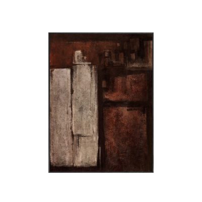 RIVEN - HEAVY TEXTURED FRAMED CANVAS