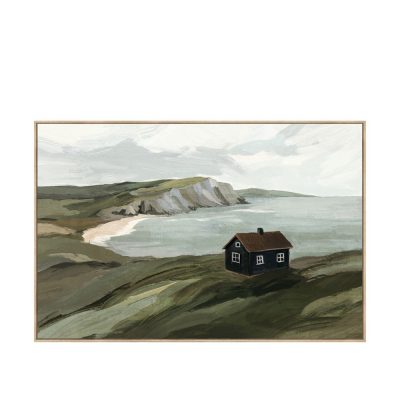 HEATH - HAND EMBELLISHED FRAMED CANVAS