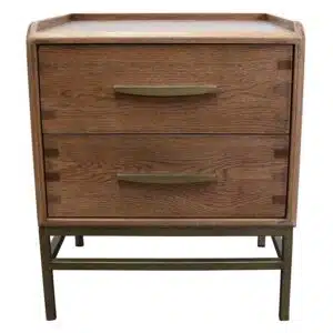 CARLTON OAK SIDE TABLE