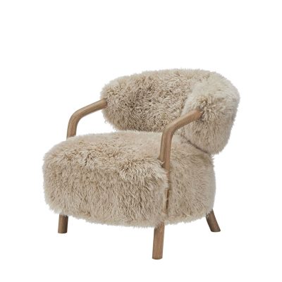 THE YAK ARMCHAIR - TIBETAN BUFFALO HAIR