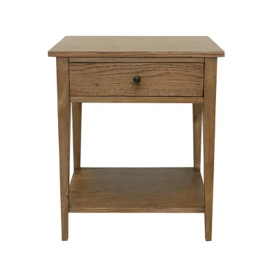 RIVIERA BEDSIDE 1 DRAWER - NATURAL OAK