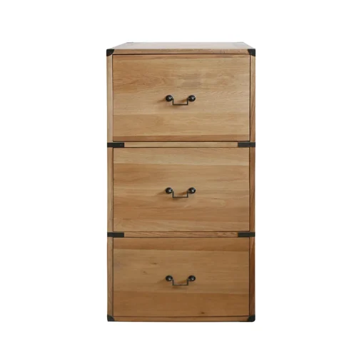 CAMPAIGN 3 DRAWER  - OAK