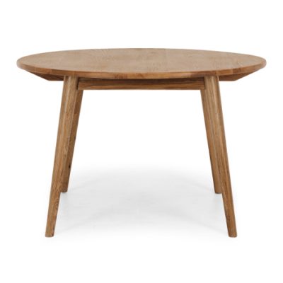 REEVES DINING TABLE 120RD (Smoked Oak)