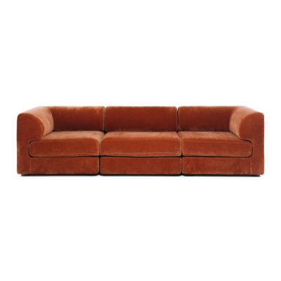 HARMONY 3 SEATER MODULAR - RUST