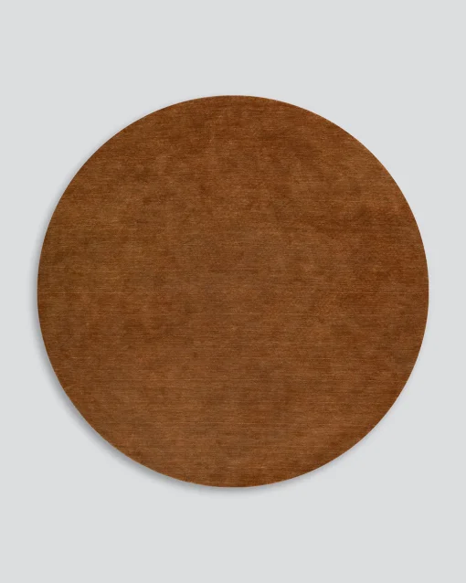 SANDRINGHAM ROUND FLOOR RUG - 2 COLOURS - Image 5