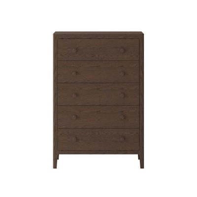 LUNDE HIGH DRESSER - WALNUT BROWN