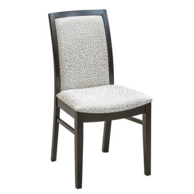 ATTRA UPHOLSTERED DINING CHAIR - 10 COLOURS