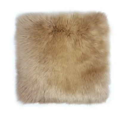 LONG WOOL SEAT PAS SQUARE - 6 COLOURS