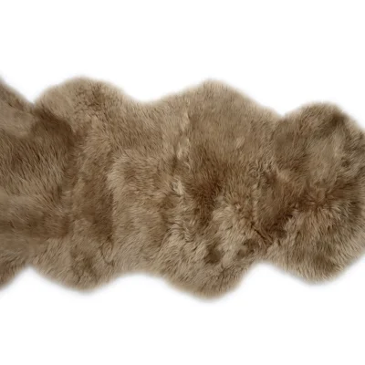 LONG WOOL ONE AND HALF RUG - 3 COLOURS