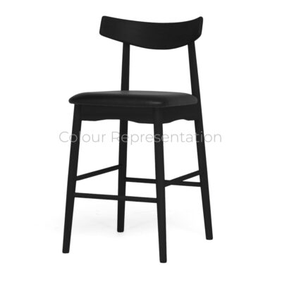 WAGNER BARSTOOL BLACK OAK